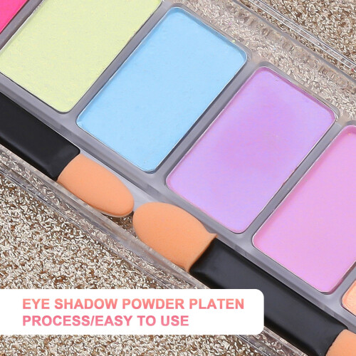 6 Farben Metallic Nagelpuder Glitter Art DIY 2