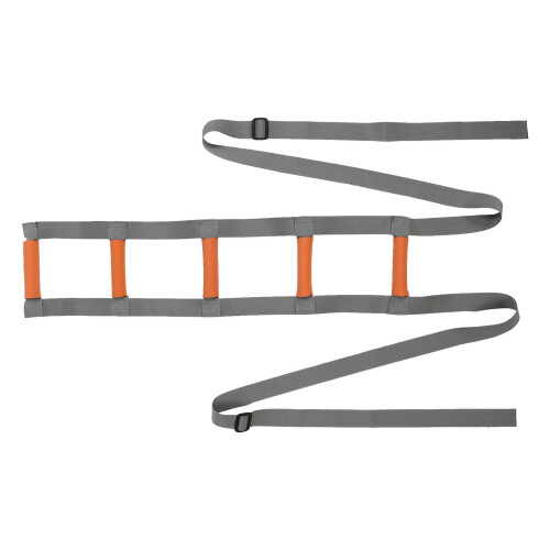 Bed Ladder Assist Handle Rope Helper Pull Up Strap Orange Grey 1