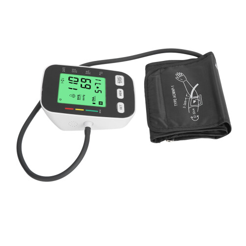 Oberarm-Blutdruckmessgerät 0-280mmHg Auto Großes Display 1