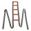 Bed Ladder Assist Handle Rope Helper Pull Up Strap Orange Grey 4