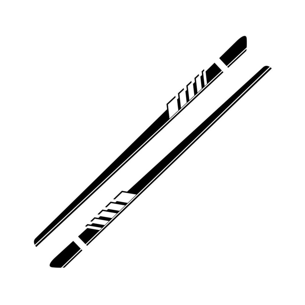 Car Side Step Skirt For Benz W205 W204 W203 C Class C180 C200 C300 C63 Coupe C43 Glossy Black 9067246432041