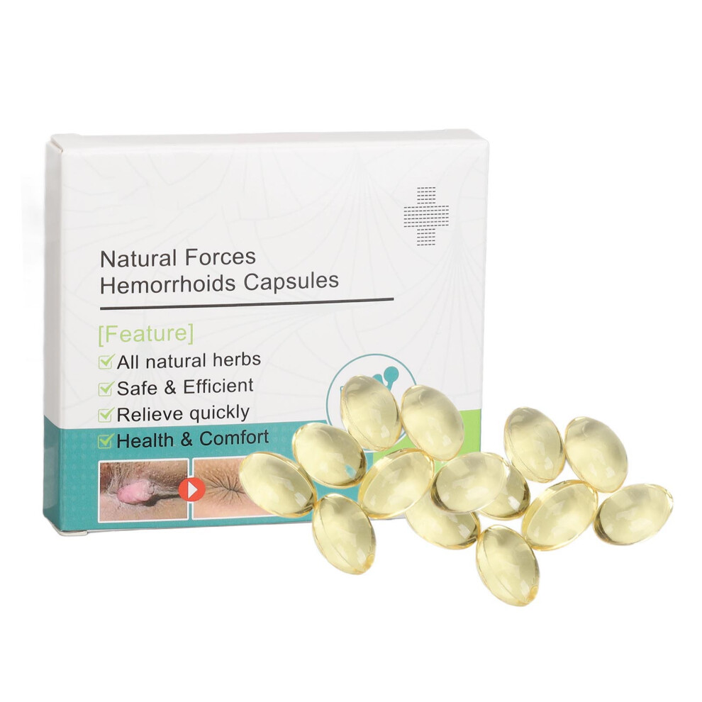14pcs Anal Care Capsules Soreness Anti Inflammatory Hemorrhoid