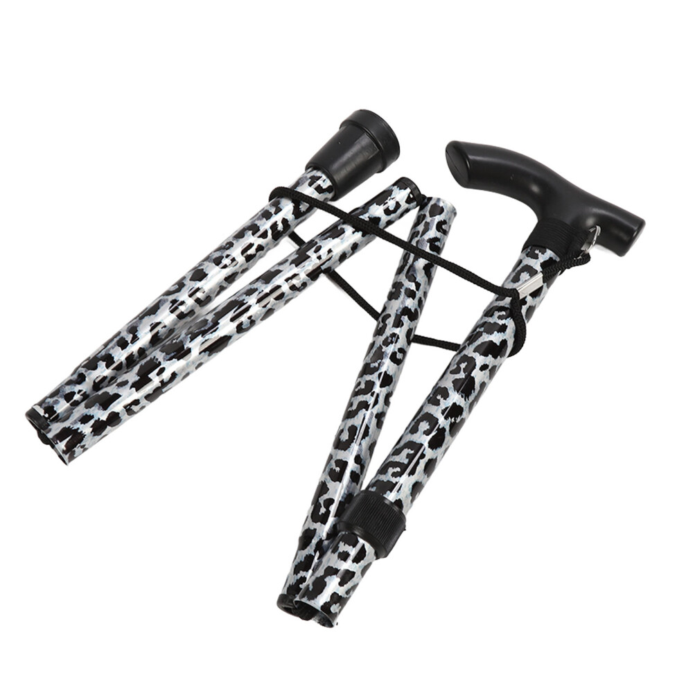 Foldable Walking Cane Aluminium Ergonomic 5 Levels