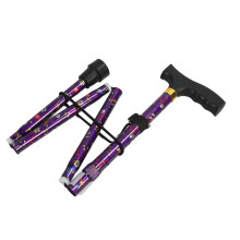 Faltbarer T-Griff-Stock höhenverstellbar tragbar