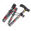 Folding Walking Cane Floral T-Handle Elderly Outdoor Stick 1