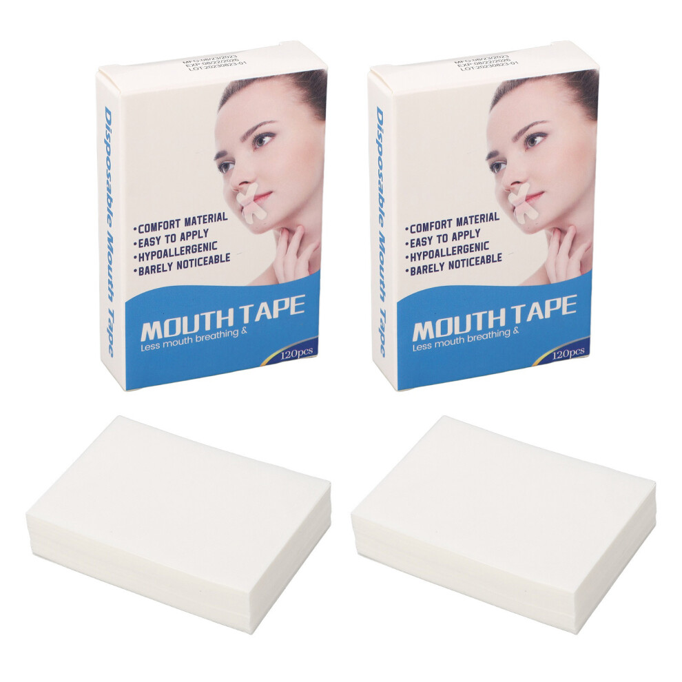 240pcs Anti Snoring Mouth Tape Breathing Prevention Sleeping Quality