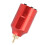 (Red) Drahtloses Tattoo-Netzteil 1300mAh RCA Rot 2