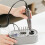 (Grey) Elektrische Nagelfeile 40000U/min tragbar mit Metallbits 5