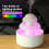 600ml Ätherisches Öl Diffusor USB Aromatherapie 7 Farben LED 5