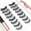 Magnetwimpern-Set mit Wimpern, Pinzette & wasserfest 4