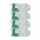 (Green) 4x Wegwerpuurzakje Zelfsluitend Roze 5