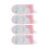 (Pink) 4x Wegwerpuurzakje Zelfsluitend Roze 4