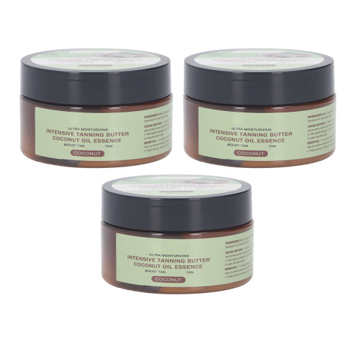 3pcs Tanning Lotion Accelerator Moisturizing Self Tanner 100g