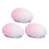 3Pcs Massage Detangling Comb Gradient Purple Portable Egg Brush 1
