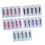 100x Tattoo-Patronen 5 Farben 0,5mm Kugelspitze 5