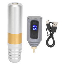 Rotary Tattoo Pen Kit 1500mAh Digital RCA Blue Set