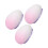 3Pcs Massage Detangling Comb Gradient Purple Portable Egg Brush 2