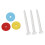 9 Pack Low Friction Adjustable Driver Tees Multi Color 2