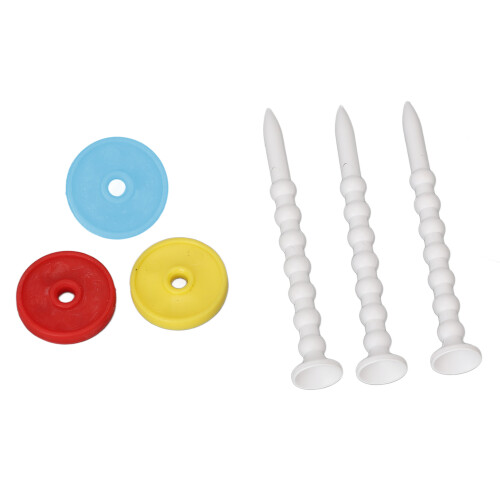 9 Pack Low Friction Adjustable Driver Tees Multi Color 1