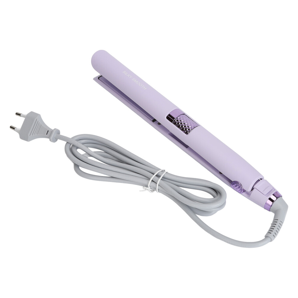 (EU Plug) Hair Curling Iron 100-240V 360 Rotating Negative Ion Straightener