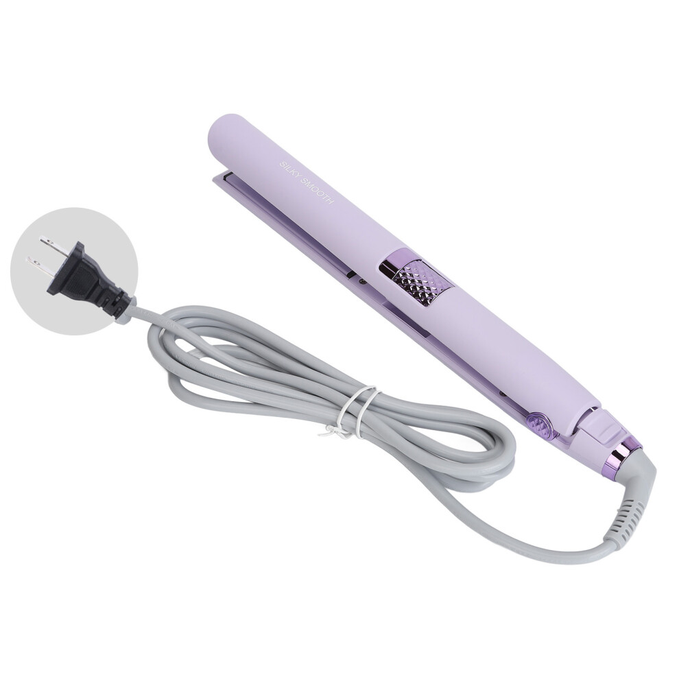 (US Plug) Hair Curling Iron 100-240V 360 Rotating Negative Ion Straightener