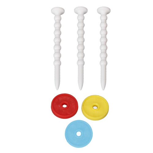 9 Pack Low Friction Adjustable Driver Tees Multi Color 2