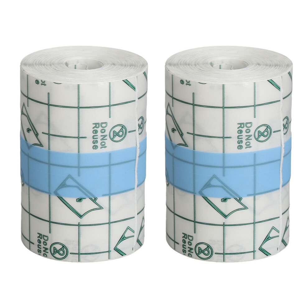 2 Rolls Tattoo Bandage 6cm X 5m Waterproof PU Film Aftercare