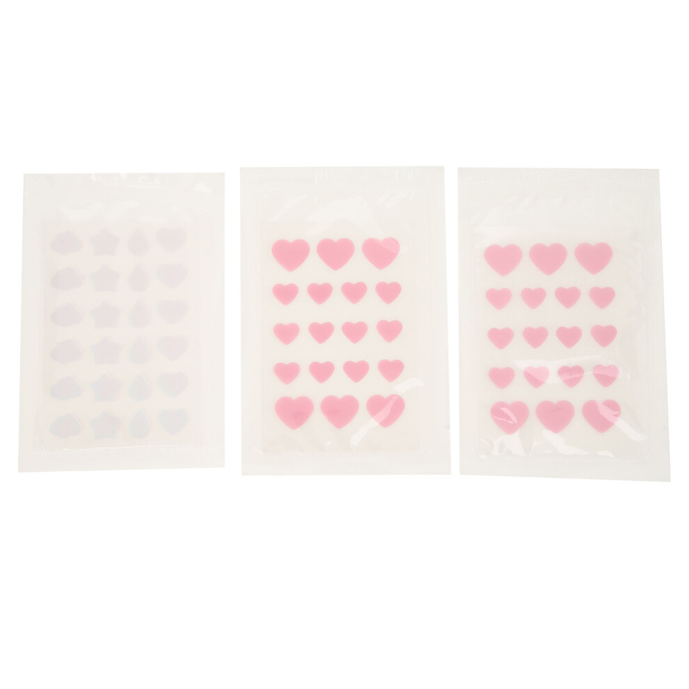 60Pcs Hydrocolloid Pimple Pads Cartoon Healing Face Decoration