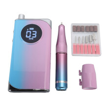 Elektrische Nagelfeile 40000U/min Akku LCD Display
