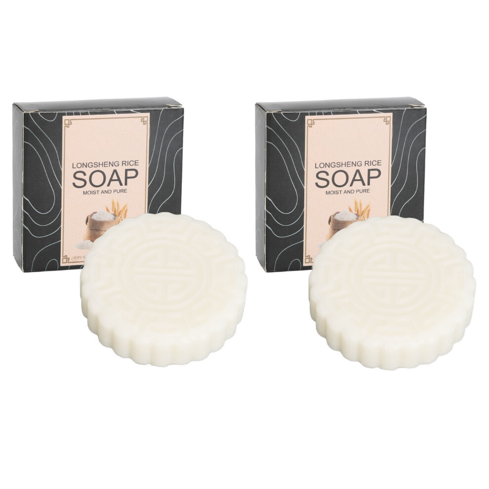 2Pcs Solid Shampoo Soap Anti-Loss Deep Clean Organic 98g