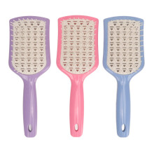 3Pcs Curved Vent Brush Scalp Massage