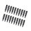 (Black) 20pcs Tattoo Ballpoint Cartridges 0.5mm 4ml Green Practice Dotwork 4