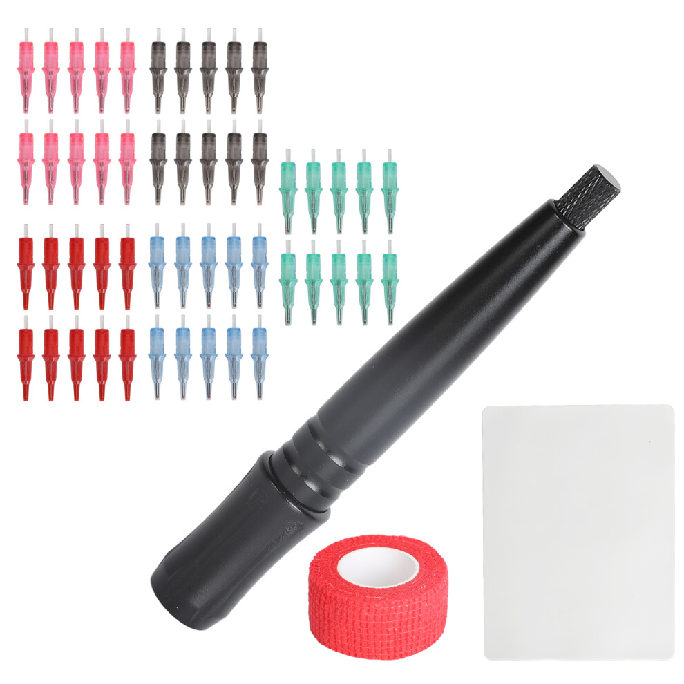 Tattoo Ball Pen Cartridges Kit 5 Colors Practice for Novice Artist