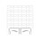 100x Clear Adhesive Eyebrow Ruler Stencils 1