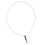 (Black) Atem-Necklace Edelstahl Gold 4