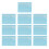 100x Blue 3-Layer Waterproof Breathable Disposable Bibs 1