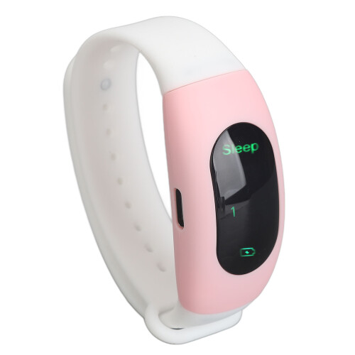 (Pink) Braccialetto CES Microcorrente per Sonno 3 Mod 6 Liv Rosa 1