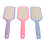 3Pcs Curved Vent Brush Scalp Massage 3