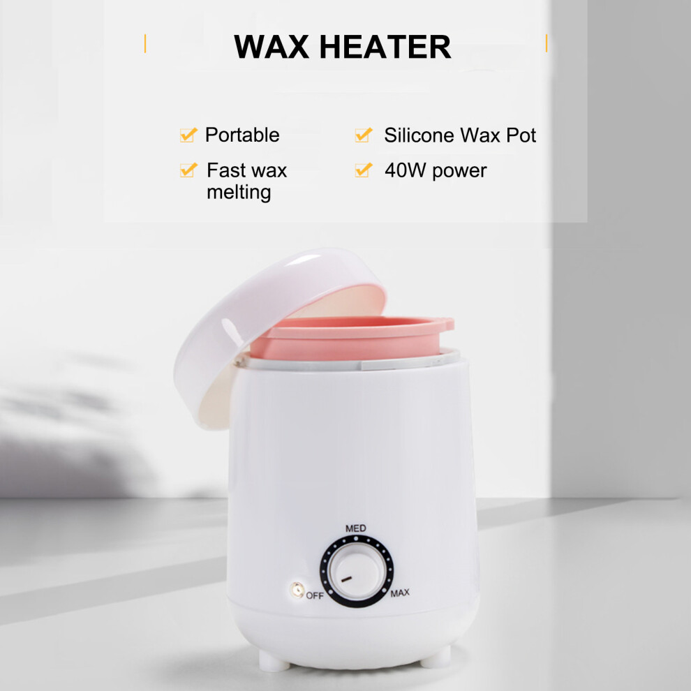 200ml Mini Hot Waxer Hair Removal with Silicone Pot
