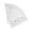 100x Clear Adhesive Eyebrow Ruler Stencils 2