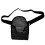 (Black) Adjustable Belt Ostomy Bag Cover Protector 1