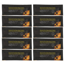 10 Bags Abdominal Hot Cream Fat Burner