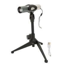 Infrarot-Rotes Licht Gerät Standfuß Handgriff Silber