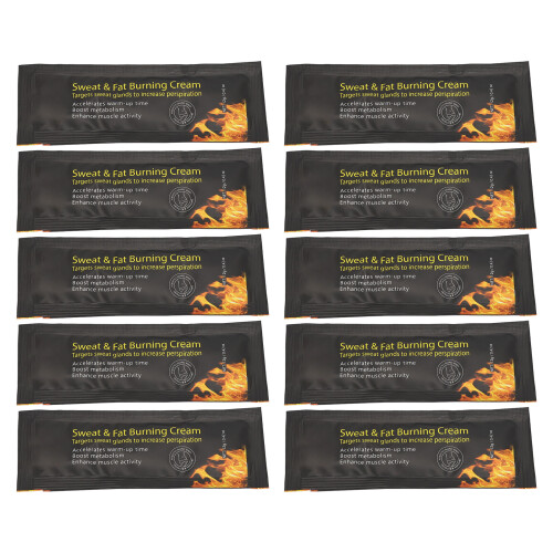 10 Bags Abdominal Hot Cream Fat Burner 1
