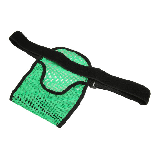 (Green) Adjustable Belt Ostomy Bag Cover Protector 1