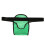 (Green) Adjustable Belt Ostomy Bag Cover Protector 3