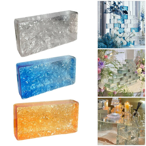 Effiziente transparente Acryl-Wandpaneele, 5 Stück,-A 2