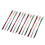 12 Bündel Glitzer Tinsel Haartinsel Extensions 1,2m 5