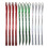 12 Bündel Glitzer Tinsel Haartinsel Extensions 1,2m 3