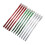 12 Bündel Glitzer Tinsel Haartinsel Extensions 1,2m 2